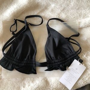 Toluca Ophelia Onyx Bikini Top